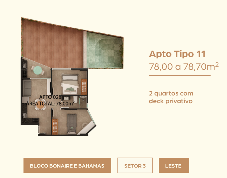 Gran Resort Maragogi | Unidad 027 – Bloco A