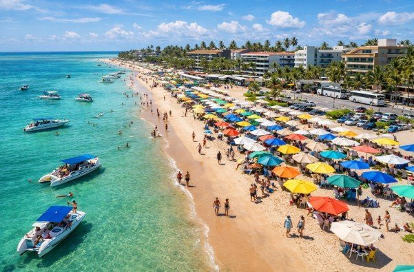 Alta temporada histórica em Alagoas impulsiona turismo e fortalece valorização dos imóveis no Litoral Norte